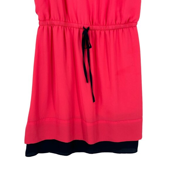 Loft Factory Dress Womens Size Medium layered Drawstring Straps Coquette Fairy - Picture 6 of 9